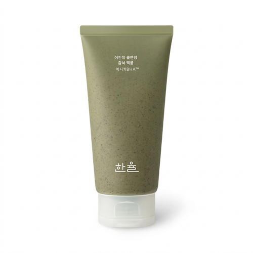 HANYUL Pure Artemisia Cleansing Pack Foam 120ml — white background product photo